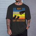 Best Cat Dad Ever Fist Bump For Fur Daddies T-Shirt Gifts for Him