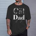 Best Cat Dad Ever Cat Lover Father's Day T-Shirt Gifts for Him