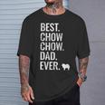 Best Chow Chow Dad Ever Cool Dog Owner T-Shirt Gifts for Him