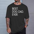 Best Dog Dad Ever Dog Owners T-Shirt Geschenke für Ihn