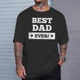 Bester Papa Aller Zeiten Für Den Besten Papa Der Welt T-Shirt Geschenke für Ihn