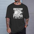 Bester Papa Der Welt Fist Greeting T-Shirt Geschenke für Ihn