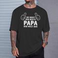 Bester Papa Der Welt Father's Day Ideas Dad T-Shirt Geschenke für Ihn