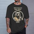 Bier Wie Macht Der Bär Leer T-Shirt Geschenke für Ihn