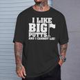 I Like Big Putts And I Cannot Lie Golf T-Shirt Gifts for Him