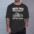Biker Papa T-Shirt: Für Coole Motorradfahrer Väter, Einzigartiges Design Geschenke für Ihn