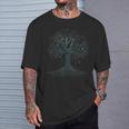 Binary Code Tree Computer Science Technology Coder T-Shirt Gifts for Him