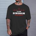 Bingham Surname Family Name Team Bingham Lifetime Member T-Shirt Gifts for Him