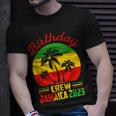 Birthday Jamaica Crew 2023 30Th 50Th Party Matching Retro T-Shirt Gifts for Him
