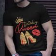 Birthday Queen Happy Birthday Quote Girls Women T-Shirt Gifts for Him