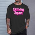 Birthday Squad Birthday Party Matching Family Group T-Shirt Gifts for Him