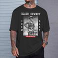 Black Cowboy Isom Dart African American Black Cowboy History T-Shirt Gifts for Him