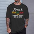 Black Insurance Agent African American Black History Month T-Shirt Gifts for Him