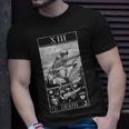 Blackcraft The Grim Reaper Vintage Death Tarot Card T-Shirt Gifts for Him
