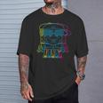 Bob Esponja Pantalones Cuadrados Personaje Bob Esponja 3D Camiseta unisex Regalos para él