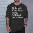 Bobby Karamo Tan Antoni Jonathan Queer Ampersand T-Shirt Gifts for Him
