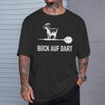 Bock Auf Dart Darts T-Shirt Geschenke für Ihn