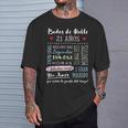 Bodas De Roble 21 Años Aniversario De Boda Regalo Camiseta unisex Regalos para él