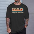 Bogan Surname Retro Vintage 80S 90S Birthday Reunion T-Shirt Gifts for Him