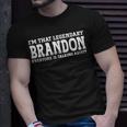 Brandon Personal Name Brandon T-Shirt Gifts for Him