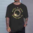 Broken Bow Oklahoma Solar Eclipse Totality April 8 2024 T-Shirt Gifts for Him