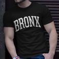 Bronx Ny Bronx Sports College-StyleNyc T-Shirt Gifts for Him