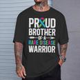 Brother Of A Rare Disease Warrior Rare Disease Awareness T-Shirt Gifts for Him