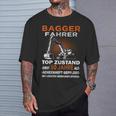 Builder & Digger Driver 50Th Birthday T-Shirt Geschenke für Ihn