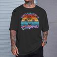 California Sober Sunshine Recovery Legal Implications Retro T-Shirt Gifts for Him