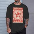 Camisaintage Hammer Sickle Urss Cccp Retro Soviet Camiseta unisex Regalos para él