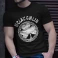 Celtic Theme Mclaughlin Irish Family Name T-Shirt Gifts for Him