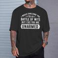 I Would Challenge You To A Battle English Literature T-Shirt Gifts for Him