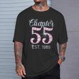 Chapter 55 Est 1969 55Th Birthday For Womens T-Shirt Gifts for Him