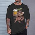 Chasseur Drôle De Sanglier Chasse & Bière T-Shirt Cadeaux pour lui