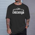 Chechnya Chechenia Cschetschenia T-Shirt Geschenke für Ihn