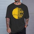 Chico Que Ama El Tenis Jugadores De Tenis Camiseta unisex Regalos para él