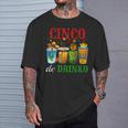Cinco De Drinko Drinking Matching Family Party T-Shirt Gifts for Him