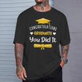 Class Of 2024 Graduate You Did It Congratulations T-Shirt Gifts for Him