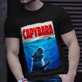 Classic Capybara Paws Lover Animals Outfits Capybaras Kawai T-Shirt Gifts for Him