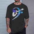 Clave Bajo Eléctrico Instrumento Música Rockero Rock Bajista Camiseta unisex Regalos para él