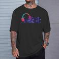 Club Nocturno Con Control De Audio Intermitente Led Camiseta unisex Regalos para él