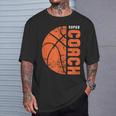 Coach Basket Regalo Baloncesto Entrenadorintage Mejor Entrenador Camiseta unisex Regalos para él