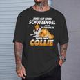 Collie Long Hair Guardian Angel Dog T-Shirt Geschenke für Ihn