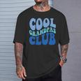 Cool Grandpas Club Best Grandpa Ever Fathers Day Pocket T-Shirt Gifts for Him