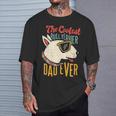 The Coolest Bull Terrier Dad Ever Dog Dad Dog Owner Pet T-Shirt Gifts for Him