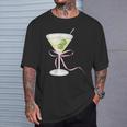 Coquette Bow With Martini Coquette Aesthetic T-Shirt Gifts for Him