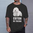 Coton De Tulear Cute Dog Graphic Quote T-Shirt Gifts for Him