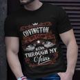 Covington Blood Runs Through My Veins Vintage Family Name T-Shirt Gifts for Him
