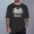 If Crabby Please Return To Beach Summer Break Graphic T-Shirt Gifts for Him