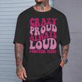 Crazy Proud Always Soccer Mom T-Shirt Gifts for Him